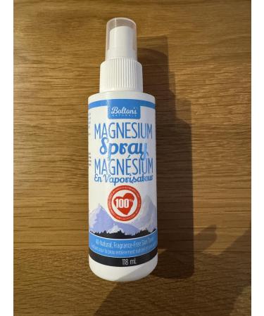 Bolton's Naturals Magnesium Oil Spray - 100% Made in Canada | Magnesium Chloride Spray with Essential Trace Minerals | 237 ml (237 Ml (Pack of 2)) 16 Fl Oz (Pack of 1) - Buy Online on GoSupps.com