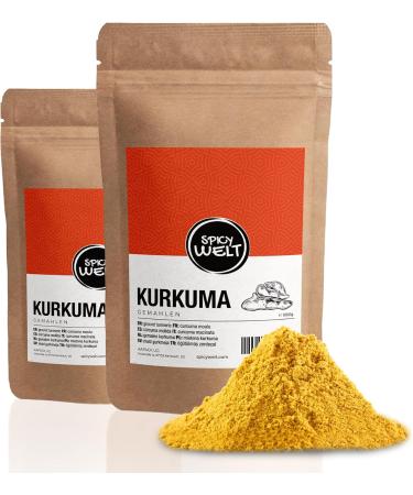 AAPACK UG Spicy Welt Ground Turmeric 500g Turmeric Powder for Cooking Baking & Spice Mixes Bright Yellow & Aromatic 100 Natural Without Additives - Buy Online on GoSupps.com