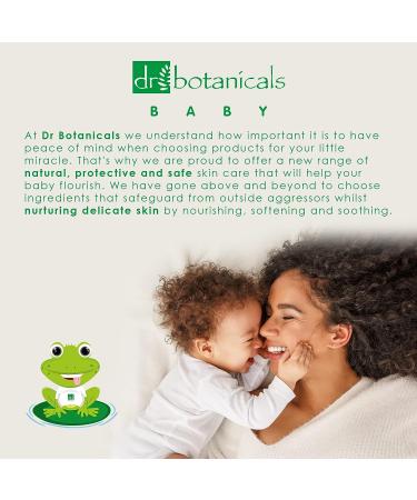 Dr Botanicals Baby Diaper Cream with Sweet Almond, Jojoba Oil, Marigold & Tigernuts Milk - Natural, Vegan & Dermatologically Tested - 3.38 Fl Oz - Buy Online on GoSupps.com