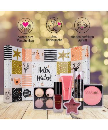 Accentra Advent Calendar - 24 Beauty Products for Women | Makeup Lipstick Eyeshadow & More | Perfect Christmas Gift - Buy Online on GoSupps.com