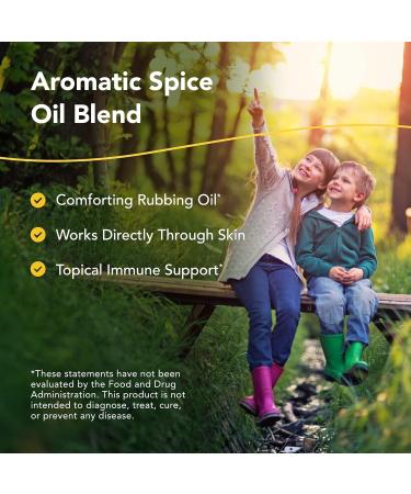 North American Herb & Spice Kid-e-Kare Rubbing Oil - Immune & Stress Support - 1 fl. oz. Non-GMO Comforting Spice Blend - Buy Online on GoSupps.com