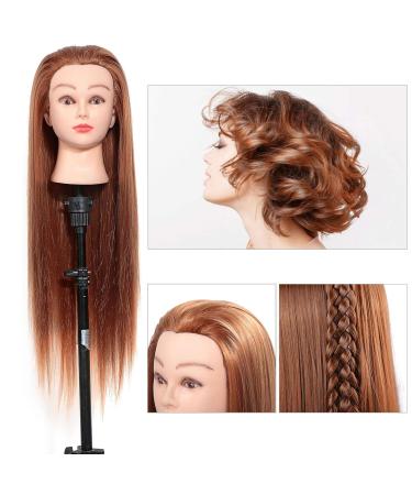 Premium Cosmetology Doll Head - Tangle-Free Training Head for Beauty Students & Teachers - Buy Online on GoSupps.com