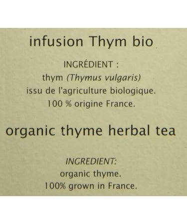 Organic Garden - Thyme Infusion - Buy Online on GoSupps.com
