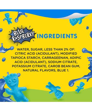 Snack Pack Sour Patch Kids Blue Raspberry Juicy Gels - 19.5 oz (Pack of 39) - Buy Online on GoSupps.com