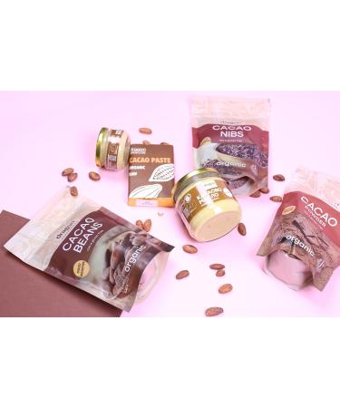 Dragon Superfoods Organic Cocoa Beans - Organic Whole Raw - 200g - Buy Online on GoSupps.com