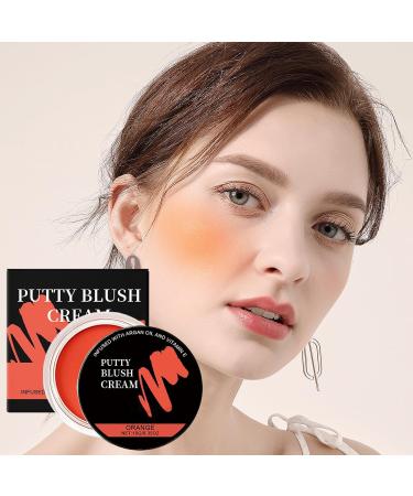 Holdes Cream blush long-lasting natural moisturizing care | Versatile cream blush makeup | Women Girls Mature Oily Skin Dates Daily Use Travel Parties Commute Sports - Buy Online on GoSupps.com