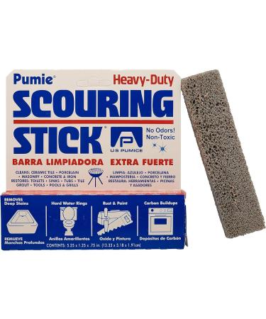 U.S. Pumice Heavy Duty Scouring Stick 3 Pack | Remove Hard Water Rings & Clean Pools | Foot Pumice Stone - Buy Online on GoSupps.com