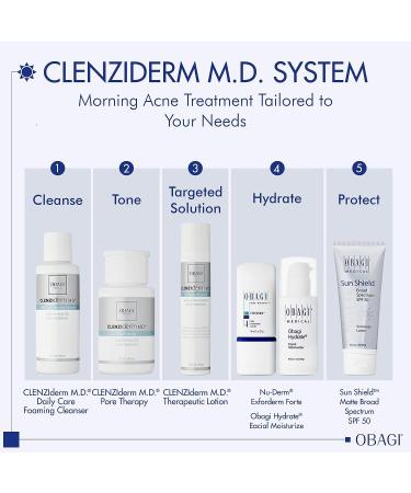 Obagi CLENZIderm M.D. Daily Care Foaming Acne Face Wash - Pack of 1 - Buy Online on GoSupps.com