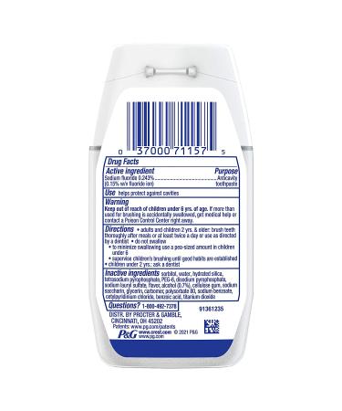 Crest Complete Plus Scope 3-in-1 Whitening Gel Toothpaste - 4.6 oz (Pack of 6) - Buy Online on GoSupps.com