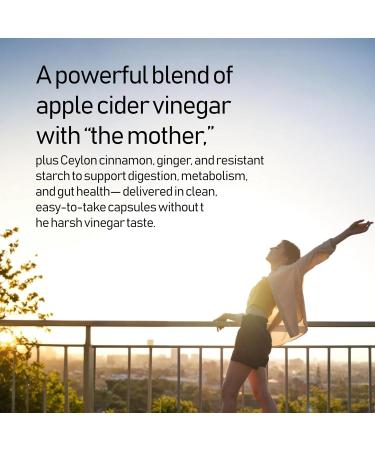 NANOWELL Apple Cider Vinegar Max with The Mother - Detox & Wellness Supplement with 1 800 mg Proprietary Blend with Ceylon Cinnamon Ginger & Cayenne - 150 Capsules 50 Day Supply 150 Count (Pack of 1) - Buy Online on GoSupps.com