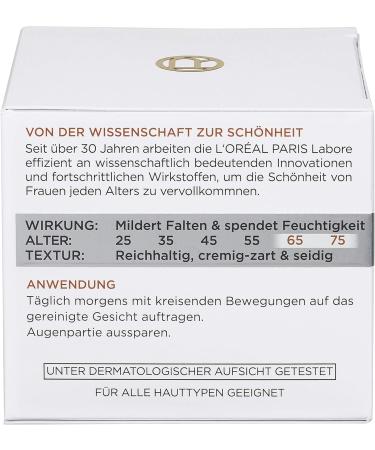 L'Or al Paris Anti-Falten Experte Tagescreme 65+ Anti-Age Gesichtscreme mit Vitamin Komplex mildert tiefere Falten festigt und vitalisiert die Haut 50ml Single - Buy Online on GoSupps.com