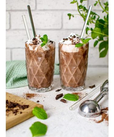 Koawach Peppermint Cocoa Powder - Vegan Hot Mint Chocolate | Caffeine & Guarana | Bio & Fairtrade - Perfect for Smoothies Breakfast & Baking (500g) - Buy Online on GoSupps.com