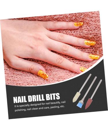 Ipetboom 1 Set Nail Polisher Nail Bit Manicure Milling Drill Bit Ceramic Nail File Nail Cleaner Tool Handpiece File Pedicure Tools Acrylic Headband Alloy Tungsten Steel medium As Shown - Buy Online on GoSupps.com