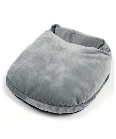 Foot warmer color gray Keep your feet always warm soft and comfortable heat bags in winter