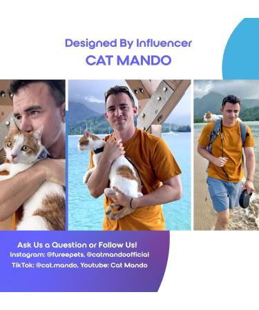 Furee Adjustable Dog Harness for Cats Small Dogs Rabbits & Ferrets - Lightweight Anti-Flop Design for Maximum Mobility - Available in Black & Gray (Large) - Buy Online on GoSupps.com