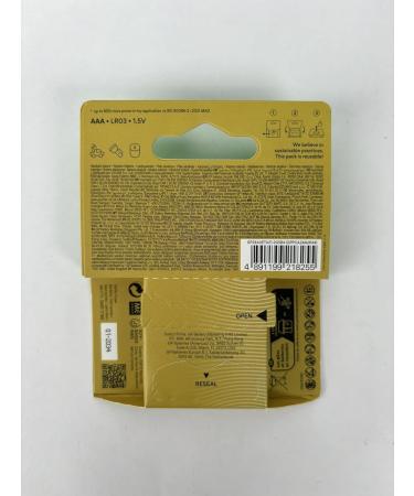 Buy AAA Battery GP Alkaline Ultra 1.5V - Pack of 4 for Long-lasting Performance | Fast International Shipping - Buy Online on GoSupps.com