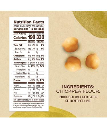 Barilla Chickpea Spaghetti Pasta  8.8 oz - Vegan  Gluten Free  Non GMO & Kosher - High Protein Pasta Made with Plant Based Protein - Buy Online on GoSupps.com