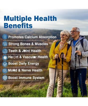6-in-1 Plant Based Calcium Supplements for Women Men- Calcium 600mg w/ D3 K2 5000 IU Vitamin, Liposomal & Algae Ca-lcium Magnesium Zinc + Vegan Vitamin D 5000 IU + K2 MK7 + Methyl B12 for Bone, 1 Pack 120 Count (Pack of 1) - Buy Online on GoSupps.com