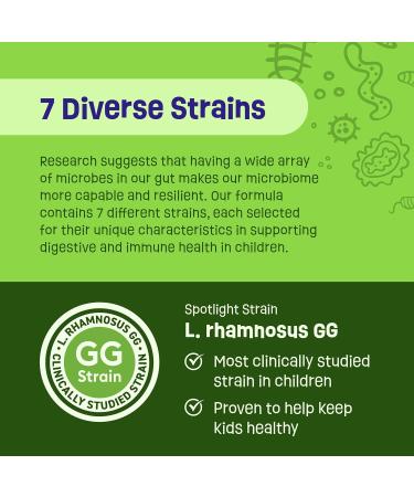 Physician's CHOICE Probiotics for Kids - 7 Strains Organic Prebiotics & Vitamins - Immune & Digestive Support - Sugar-Free Tart Berry 30 Count - Buy Online on GoSupps.com