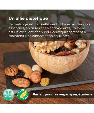Mixed Dried Fruits 1 Kg - Almonds Hazelnuts Cashews Pecans Brazil Nuts Walnut Kernels Raisins Cranberries - Assorted Snacks Whole Dried Fruits GMO Free Resealable Bag - Buy Online on GoSupps.com