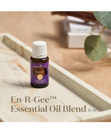 Young Living En-R-Gee Essential Oil 15ml | Boost Energy Vitality & Focus - Invigorating Aromatherapy for Body & Mind - Buy Online on GoSupps.com