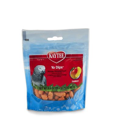 Kaytee Yo Dips Mango Flavored Treat for Parrots and Large Birds 3.5 Ounce (Pack of 1) - Buy Online on GoSupps.com