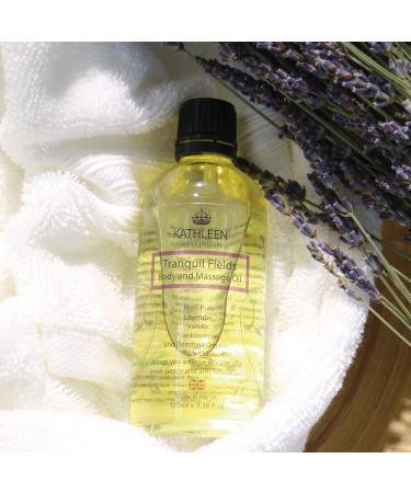 Buy Kathleen Natural Tranquil Fields Body & Massage Oil | Soothing Aromatherapy for Relaxation | International Shipping Available - Buy Online on GoSupps.com