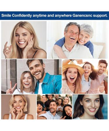 44% Ganencsnc 10 Syringes (3ml) - Teeth Whitening Gel Refills - Strong 44% Carbamide Peroxide Formula - Compatible with Teeth whitening Kit-Teeth Whitener for Coffee & Wine Stains - Buy Online on GoSupps.com