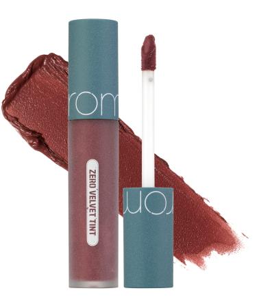rom&nd Zero Velvet Tint 23 VINTAGE TAUPE  Velvety Matte Finish  Liquid Lip Tint  Creamy  Non-Drying  Smudge-Proof  Richly Pigmented  Smooth Texture