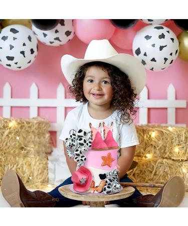 25PCS Cowgirl Cake Decorations Cowgirl Hat and Boot Cake Toppers Disco Ball Cake Topper Western Cowgirl Birthday Baby Shower Party Favors Supplies Disco Cowgirl - Buy Online on GoSupps.com