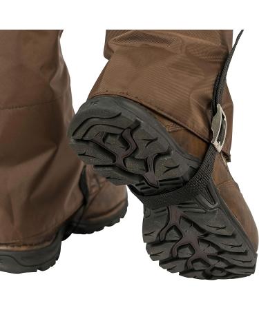 Dan's Hunting Gear Briarproof Waterproof 400D Leg Gaiters - X-Large (22-24 Calf) | Made in USA - Buy Online on GoSupps.com