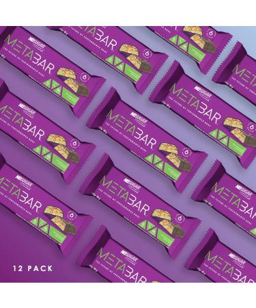 *NEW* No Sugar META BAR - High Protein Energy Bars, 0g Sugar, 14g Protein, Low Net Carb, Chocolate Caramel & Peanut - Grab & Go Protein Snack Bars with Six Layers of Decedent Delight - Gluten Free, Keto Friendly (Chocolate  - Buy Online on GoSupps.com