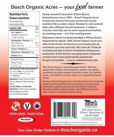 Wheat Crunch (Variety Pack Organic Vegan Nut Free Snack 160g Pkg of 16) Variety Pack 160 g (Pack of 14) - Buy Online on GoSupps.com