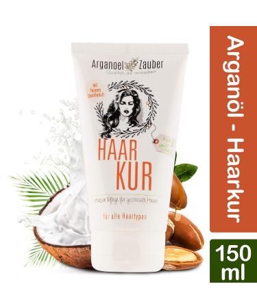 Arganoel-Zauber Haarkur | Intensive Care for Dry Hair | Argan Oil Urea & Herbal Proteins | Paraben & Silicone Free | 150 ml - Buy Online on GoSupps.com