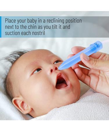 Baby Nasal Aspirator with 3 Extra Filters: Nose Cleaner & Booger Remover for Infants - Buy Online on GoSupps.com