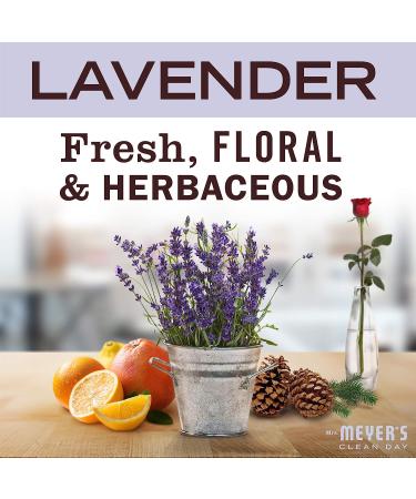 Mrs. Meyer's Antibacterial Hand Sanitizer Spray - Travel Size - Lavender - 2 oz | Removes 99.9% of Bacteria - Buy Online on GoSupps.com