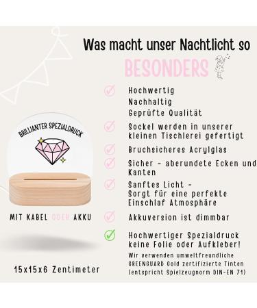 Personalized Night Light for Babies | Custom Bedside Lamp & Unique Baby Gifts - Buy Online on GoSupps.com