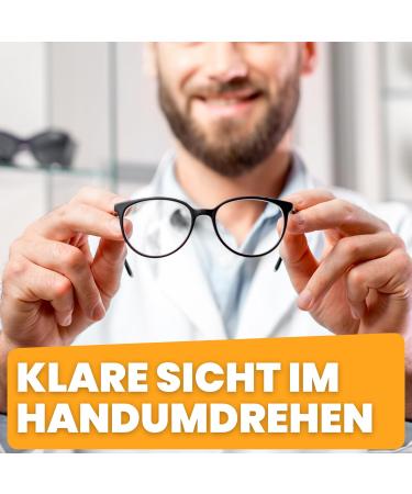 Hasiera 4x Microfiber Glasses Cleaning Towels - Optician Quality Super Gentle Strong Suction - Reusable 16x5cm Cloths - Buy Online on GoSupps.com