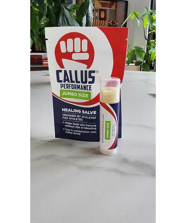 Jumbo Callus Healing Salve for Hands and Feet - Prevent Bleeding and Moisturize Calluses for Gymnastics, Weight-Lifting, Crossfit, Rock Climbing, and Rowing - Buy Online on GoSupps.com