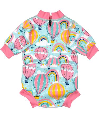 Splash About Happy Nappy Wetsuit - Up & Away | Size 6-14 Months - Buy Online on GoSupps.com