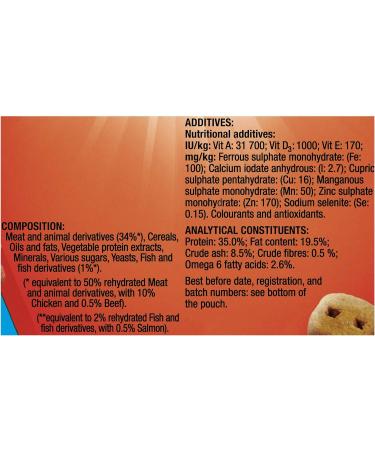 Felix Goody Bag Cat Treats Mixed Grill 60g Pack of 8 - Buy Online on GoSupps.com