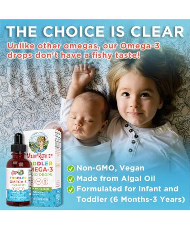 MaryRuth's USDA Organic Cocomelon Multivitamin & Omega-3 Bundle for Toddlers | Immune Support & Cognitive Function | Iron & Multiminerals for Healthy Development - Buy Online on GoSupps.com