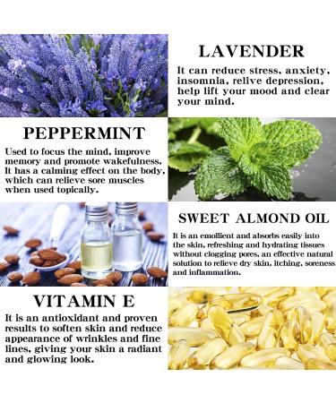 Massage Oil For Warming Relaxing Joint Pain Relief Sensual Massage Oil Lavender Almond Peppermint And Coconut Massage Oils For Massage Therapy Moisturizing Body Oil For Men And Women 5.1 Fl.Oz - Buy Online on GoSupps.com