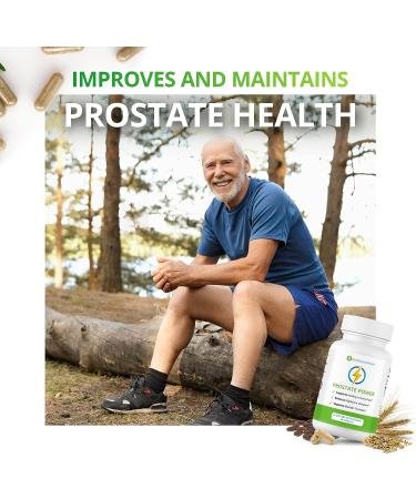 Ben's Natural Health Prostate Power Supplement - 60 Capsules with Rye Grass Pollen & Saw Palmetto for Men - Buy Online on GoSupps.com