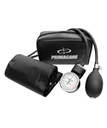 Primacare DS-9192 Classic Series Adult Size Professional Blood Pressure Kit with Aneroid Sphygmomanometer Latex-Free Inflation System BP KIT with Nylon Cuff and Stethoscope