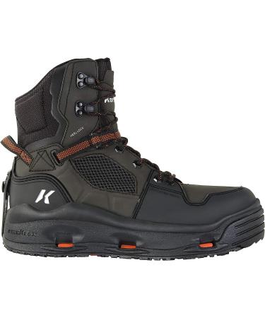 Korkers Men's FB5210 Water Shoes - Size 10, Brown Olive/Rust - Buy Online on GoSupps.com