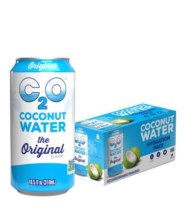 C2O Original Coconut Water, 10.5 FL OZ (8 Pack)