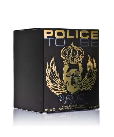 Police To Be The King For Men - Light Long Lasting Top Men's Cologne Spray Elixir Bottle - A Royal And Ultra-Fresh Male Fragrance Eau De Toilette With Traces Of Cardamom And Sandalwood - 4.2 Oz - Buy Online on GoSupps.com