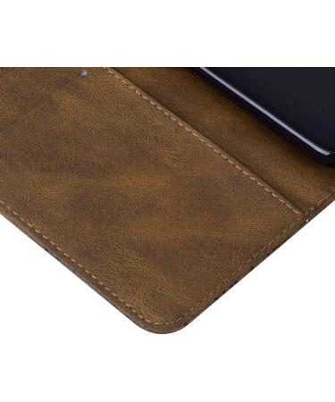 Miagon Wallet Case for Huawei Y6 2019 Flip PU Leather Case with Card Slots and Stand Feature Retro Butterfly Design Protective Cover Brown Huawei Y6 2019 Brown - Buy Online on GoSupps.com